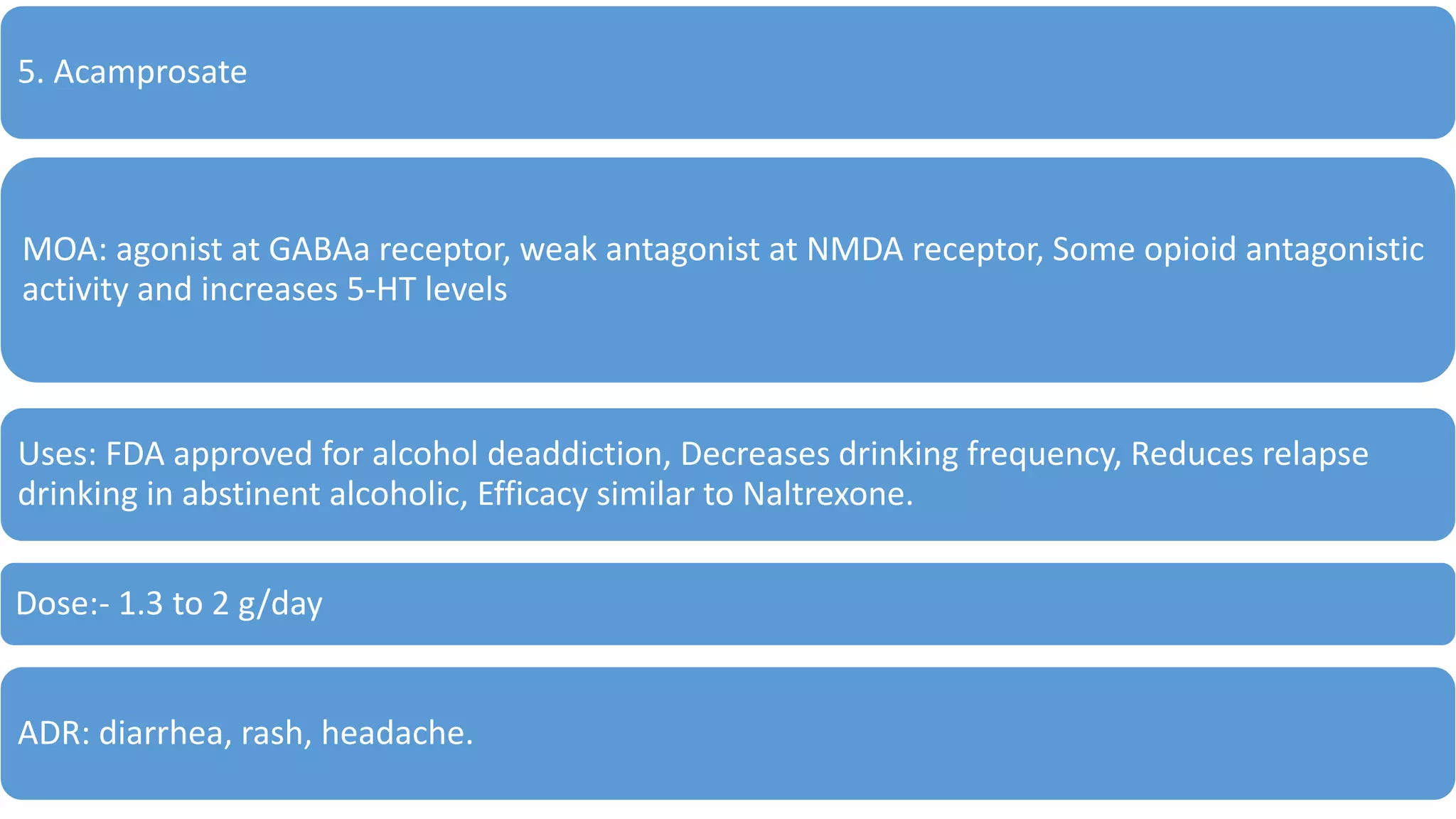 Role of nmda receptors and drugs affecting it | PPTX