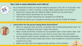 Role of nurses in covid 19 management | PPTX