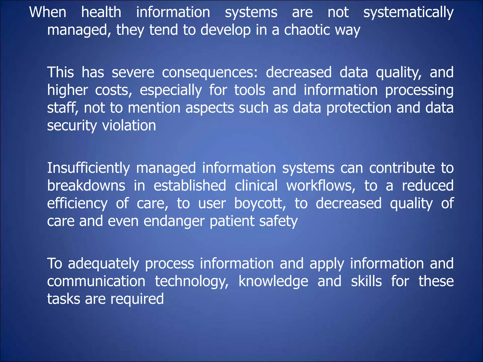 Role of nursing informatics in hospital information system | PPT