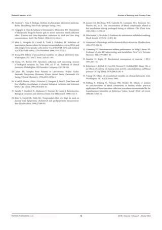 Role of nursing personnel in laboratory testing | PDF
