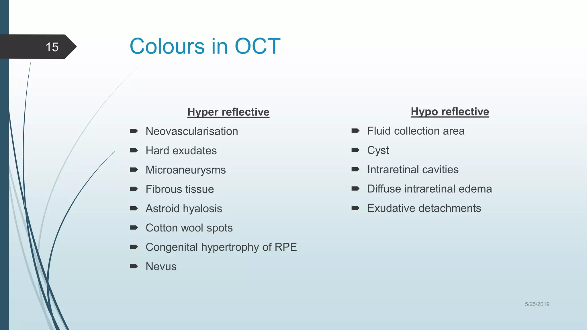 Role of oct in ophthalmology | PPTX