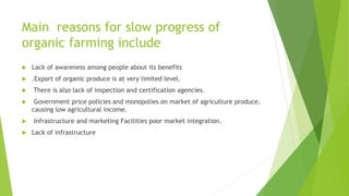 Role of organic farming A Presentation By Mr Allah Dad Khan Former ...