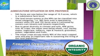 Role of organic farming A Presentation By Mr Allah Dad Khan Former ...