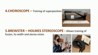 Role of orthoptics | PDF