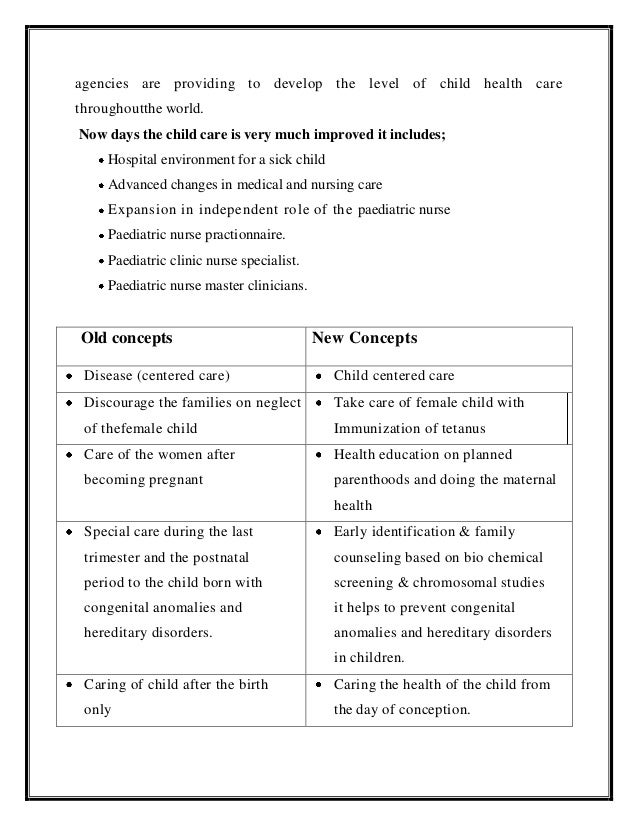 role of pediatric nurse in child care child caregiver duties