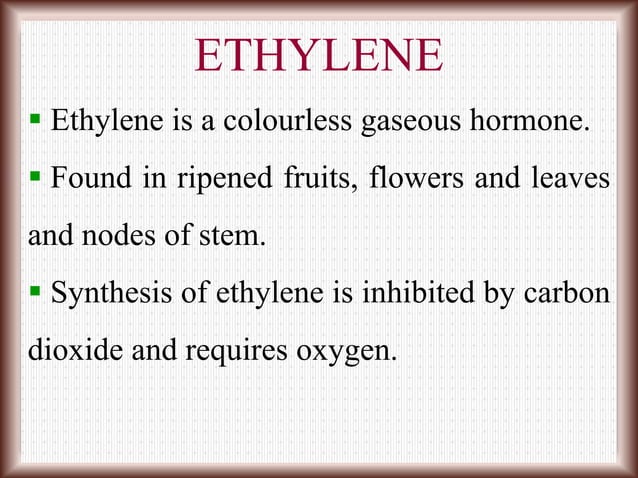 Role Of Plant Growth Regulators In Vegetable Crops PPT