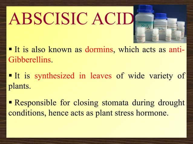 Role Of Plant Growth Regulators In Vegetable Crops PPT