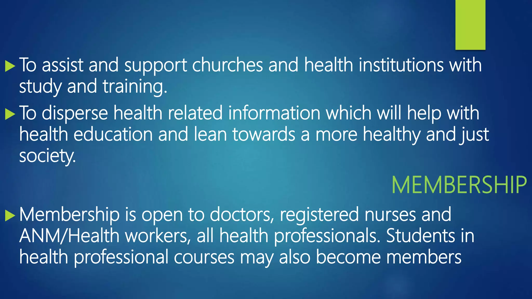 Role of professional assosciations and unions ppt | PPTX