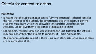 Choosing Content Role of psychology in content selection | PPTX