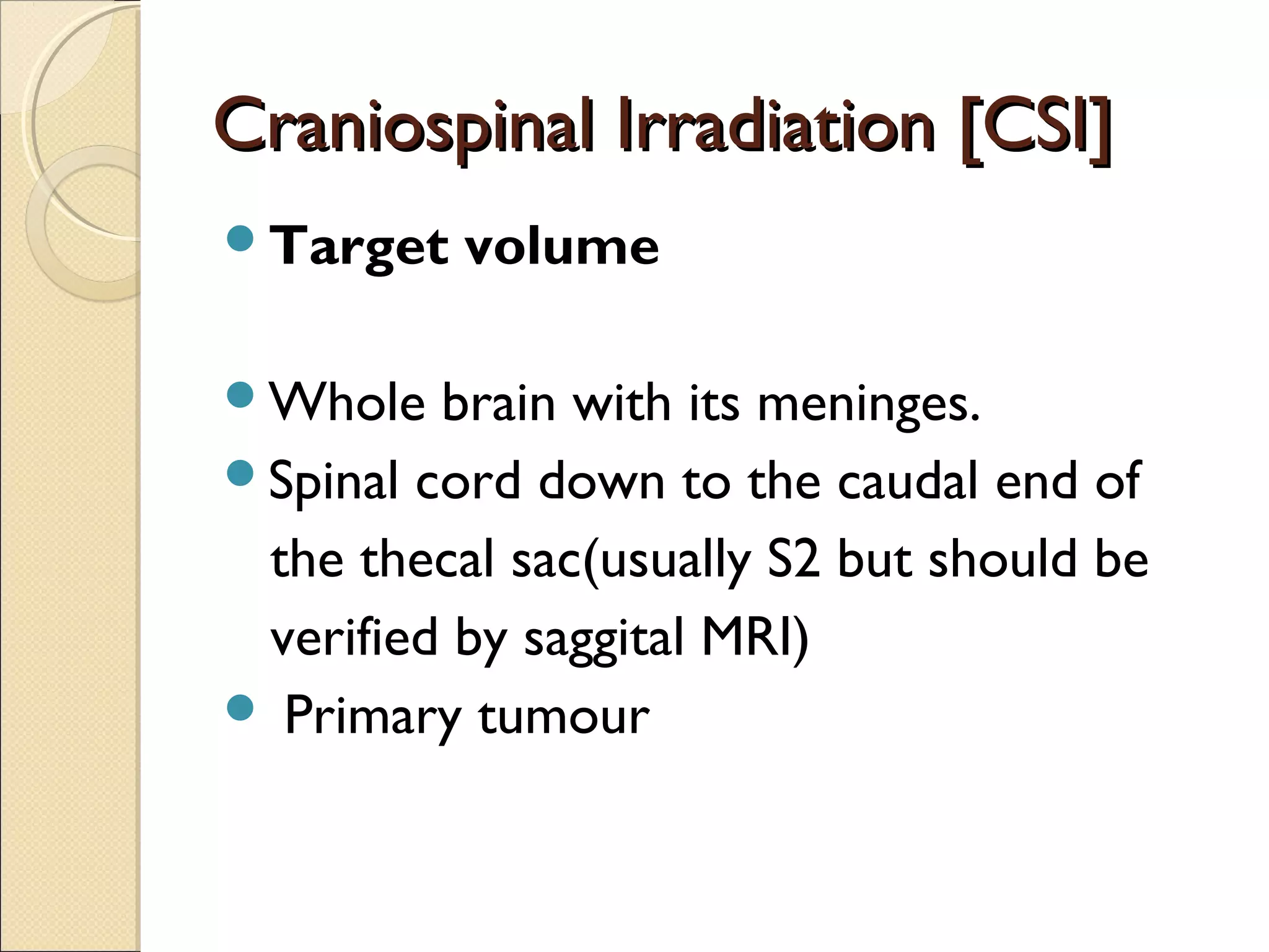 Role of radiation in pediatric brain tumors16 5-2014 | PPT