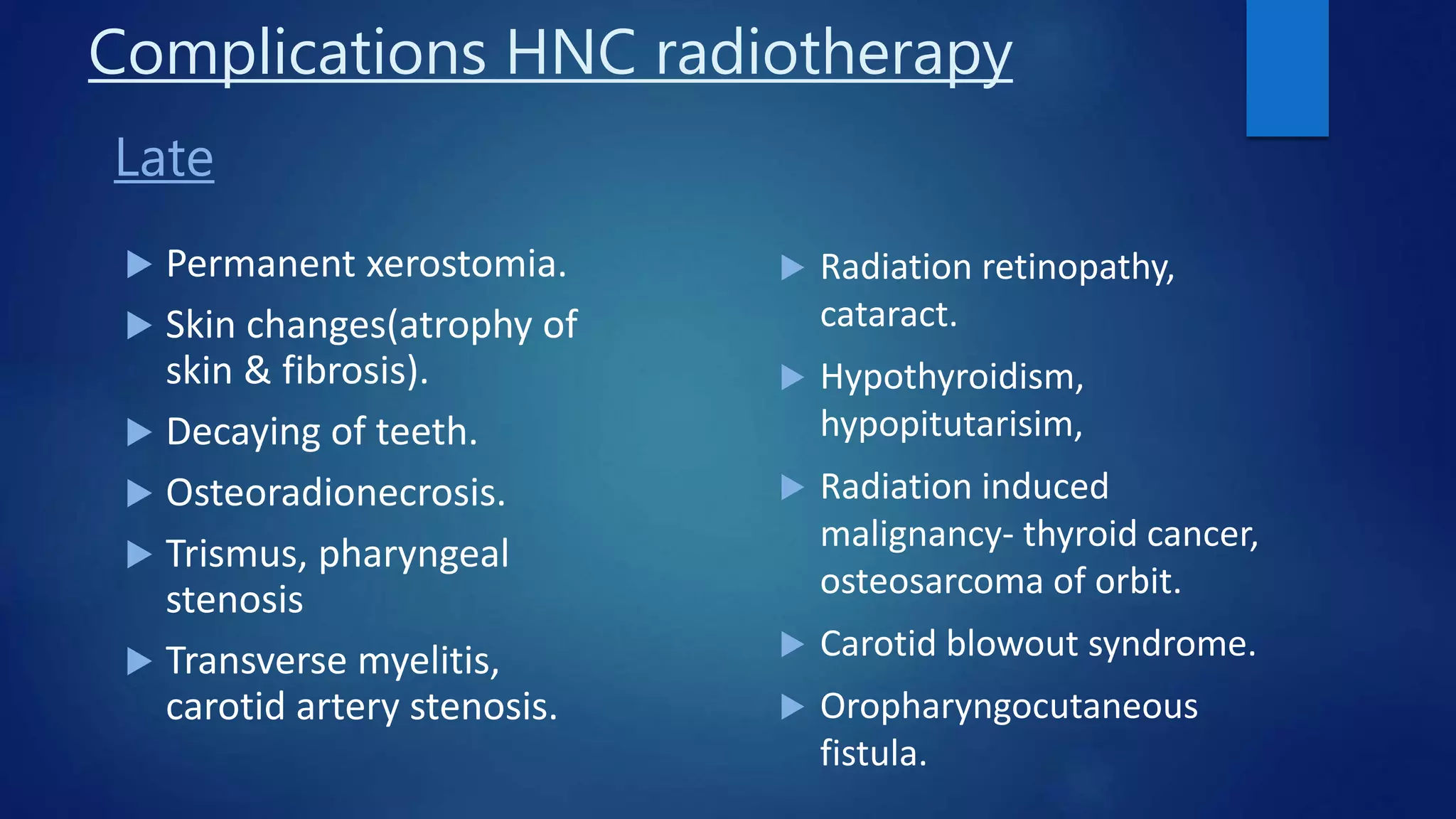 Role of radiotherapy in oral ca ppt for csm | PPTX
