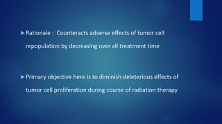 Role of radiotherapy in oral ca ppt for csm | PPTX
