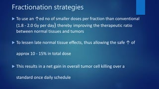 Role of radiotherapy in oral ca ppt for csm | PPTX
