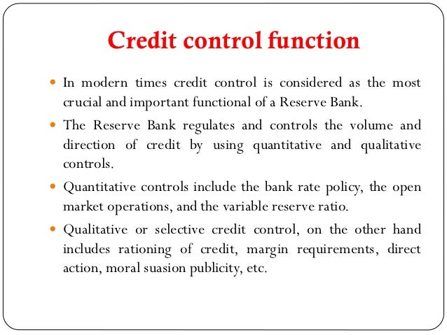 Role of rbi in indian economy