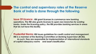 Role of rbi in indian economy | PPTX