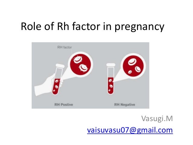 Role of Rh factor in pregnancy
Vasugi.M
vaisuvasu07@gmail.com
 