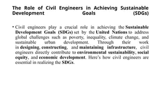 Cf Engineering The Critical Role of Civil Engineers in Advancing Sustainable ...