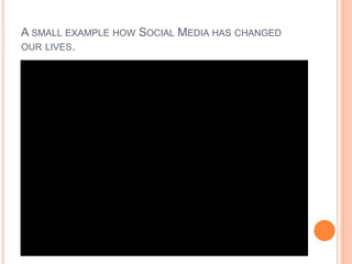 Role of social media in business communication | PPTX