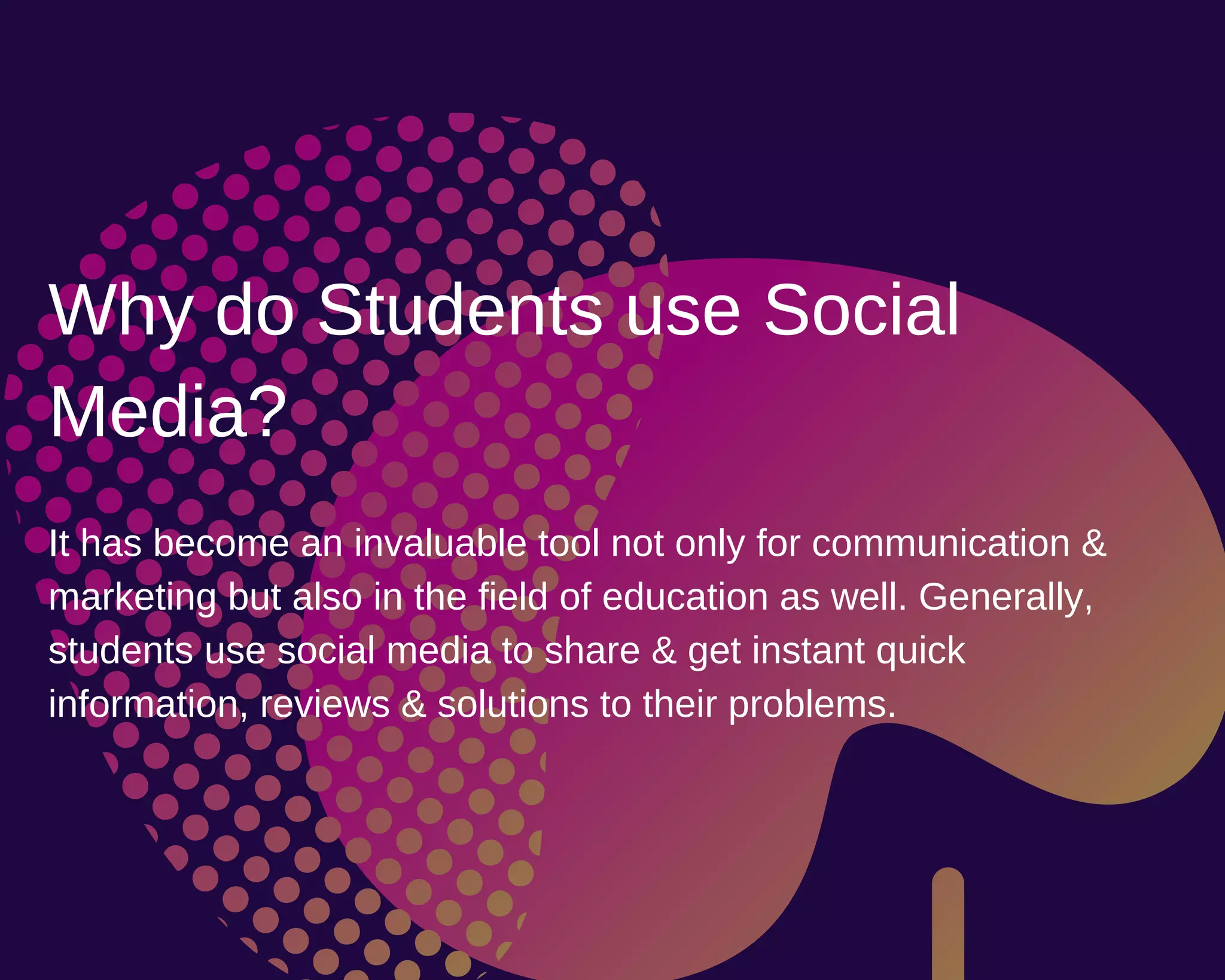 Role of social media in education | PDF