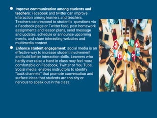 Role of Social media in Education.pptx