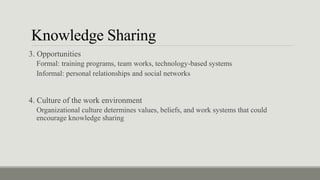 Role of social media in knowledge management | PPTX