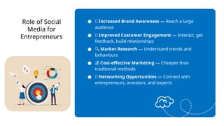 Role of Social Media in Successful Entrepreneurship by Sonia Sajjad.pptx