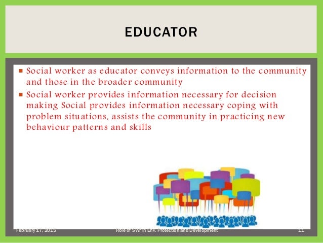 role of a social work