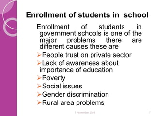 Role Of Stakeholders In Getting All Children Enrolled