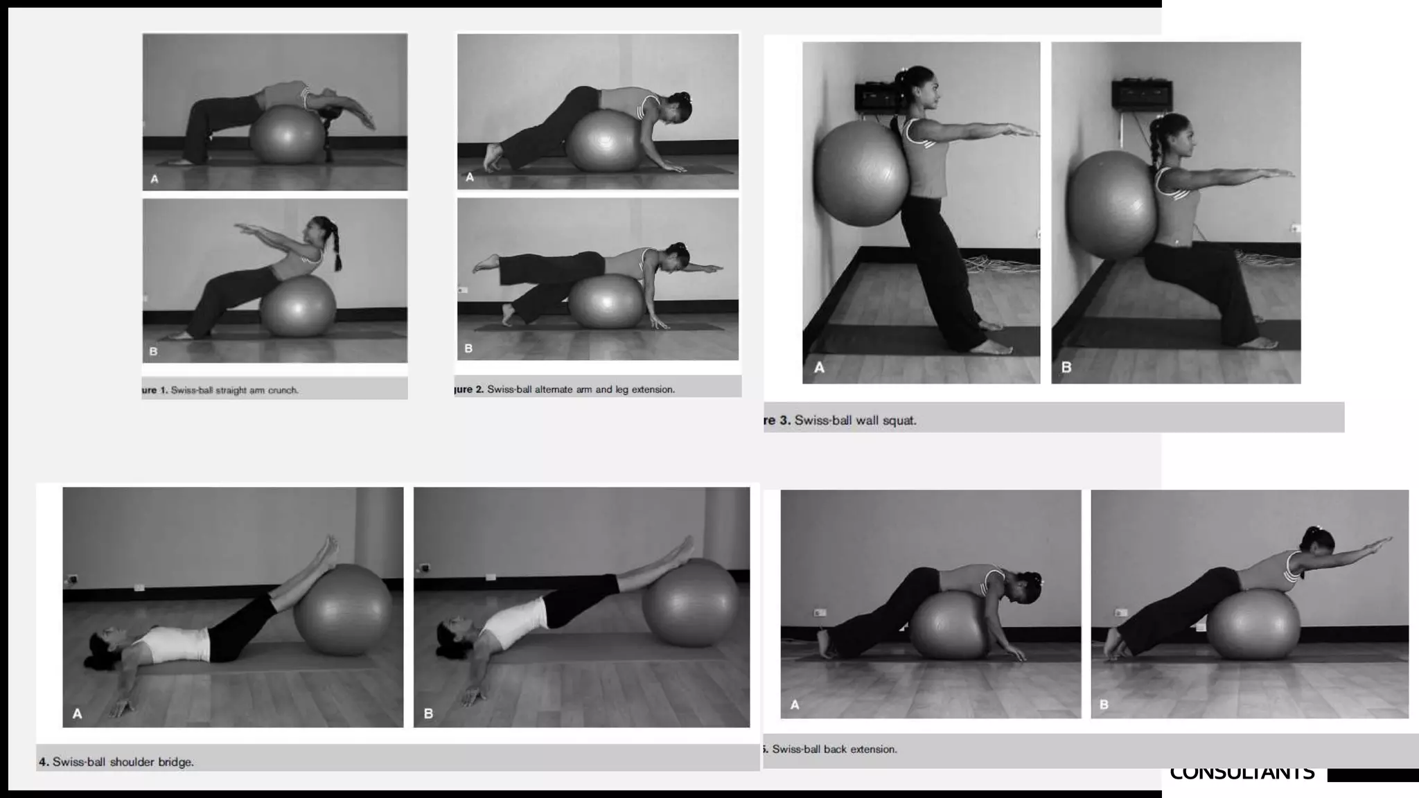Swiss Ball Anti Rotation Role of swiss ball in lumbar stabilization | PPTX
