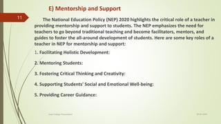 Changing Role of a Teacher in New Education Policy .pptx