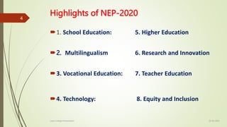 Changing Role of a Teacher in New Education Policy .pptx