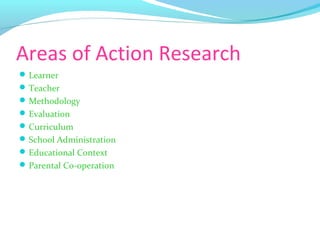 Role of Teachers in Action Research | PPT