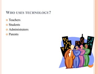 The Role of technology in education by Shweta Rai | PPTX