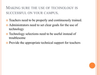 The Role of technology in education by Shweta Rai | PPTX