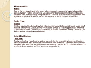 Role of Technology in Shaping Consumer Behavior.pptx