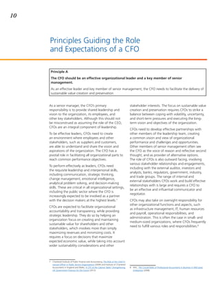 Role of the cfo | PDF