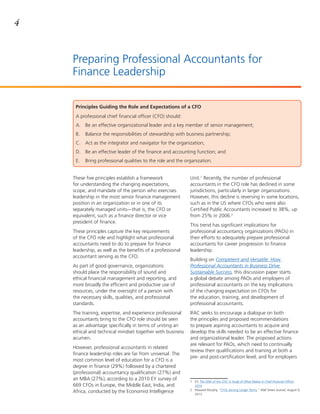 Role of the cfo | PDF