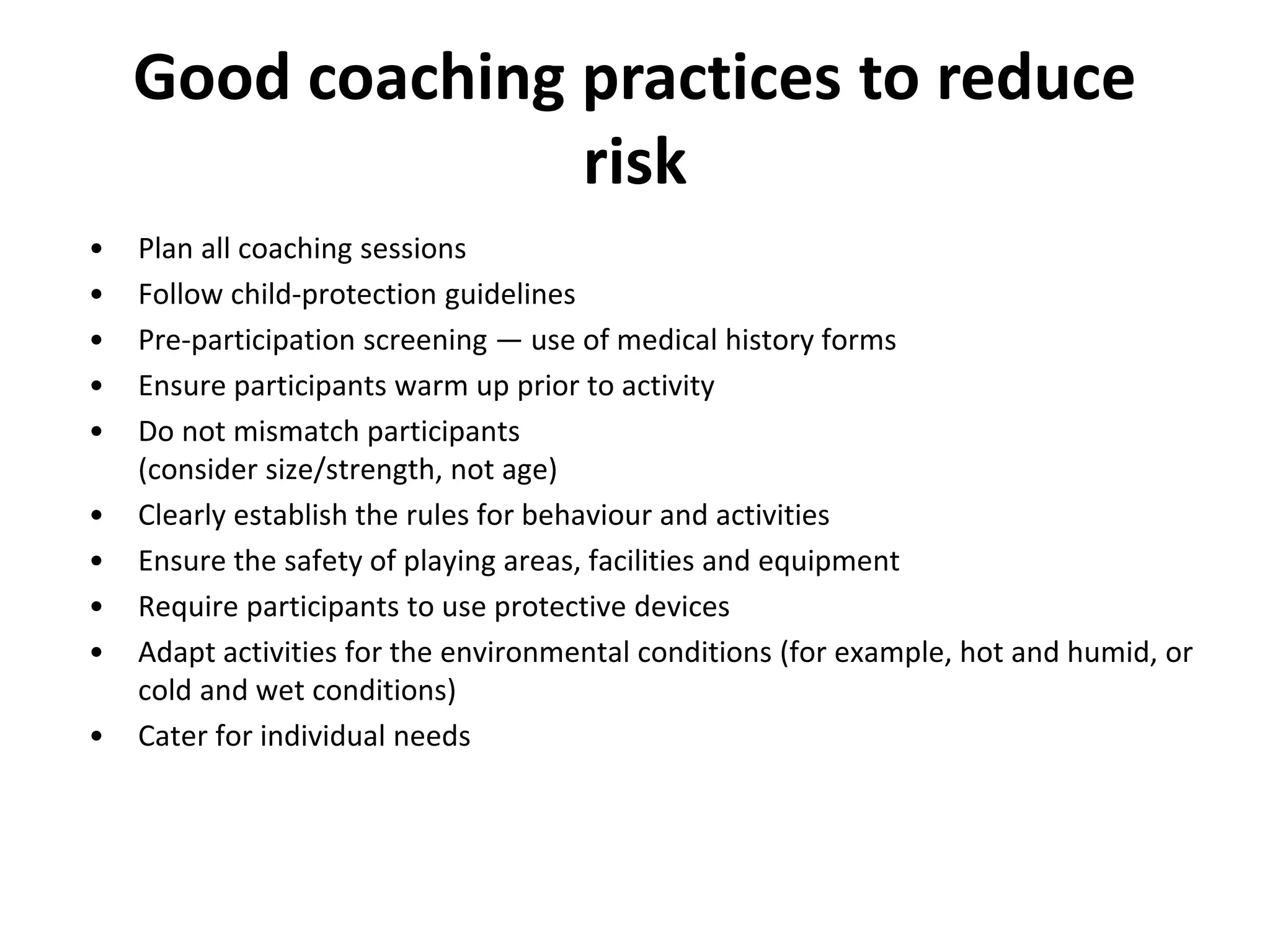 Role of the coach | PPTX