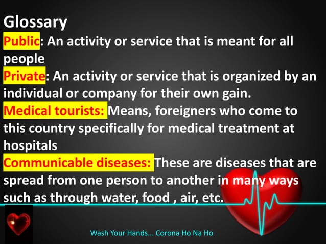 Role of the govt. in health class 7th civics | PPTX | Infectious ...