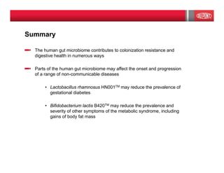 Role of the human gut microbiome in digestive health and beyond | PDF