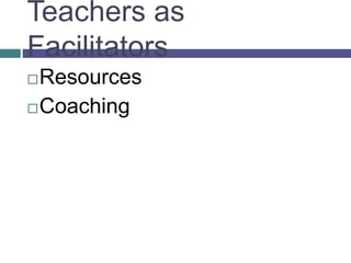 Role of the teacher | PPTX
