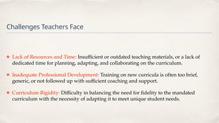 Role of the Teacher in Curriculum Implementation.pptx