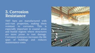 Tmt Structure Role of TMT Bars in Modern Construction. | PDF