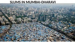 SLUMS IN MUMBAI-DHARAVI
 