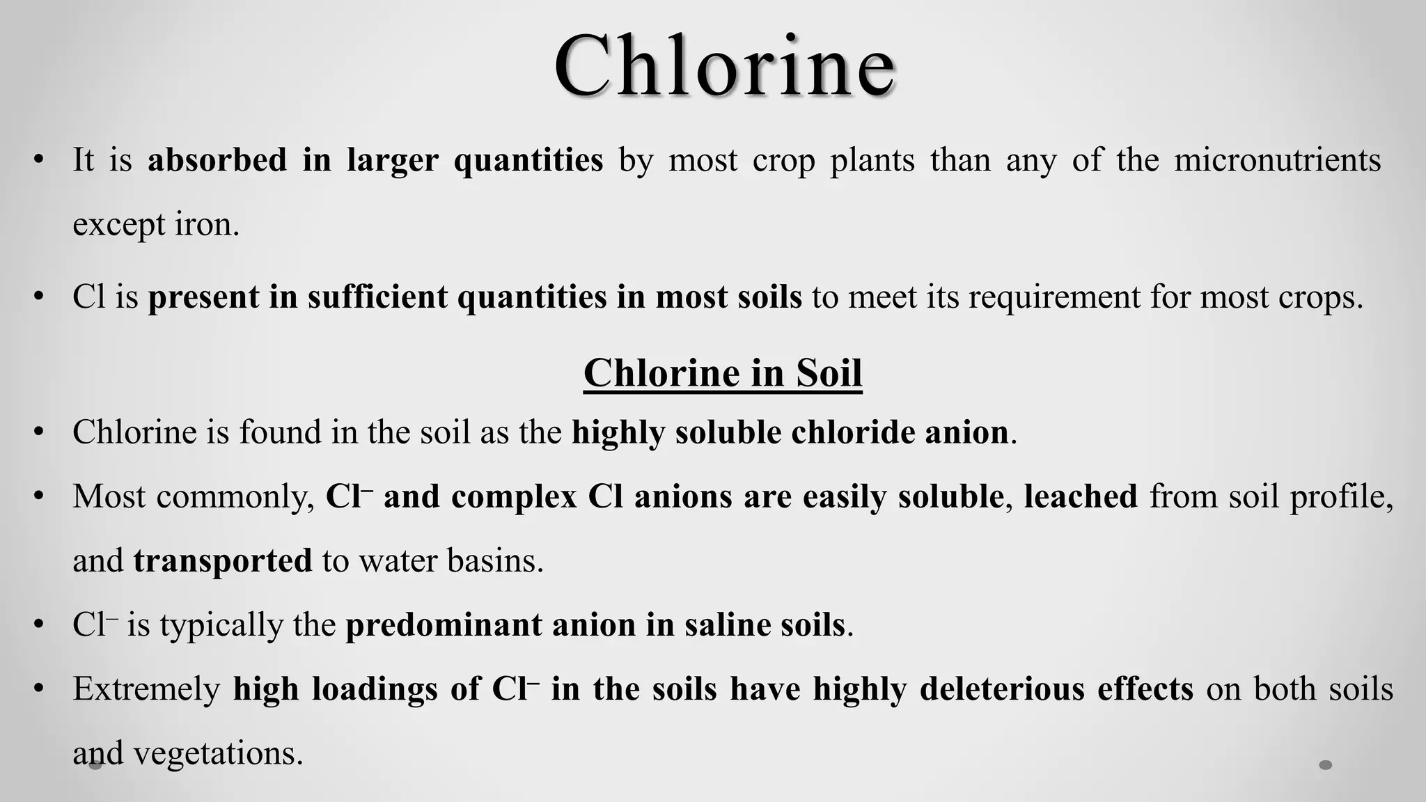 Role of trace elements in Plant and Soil | PPTX