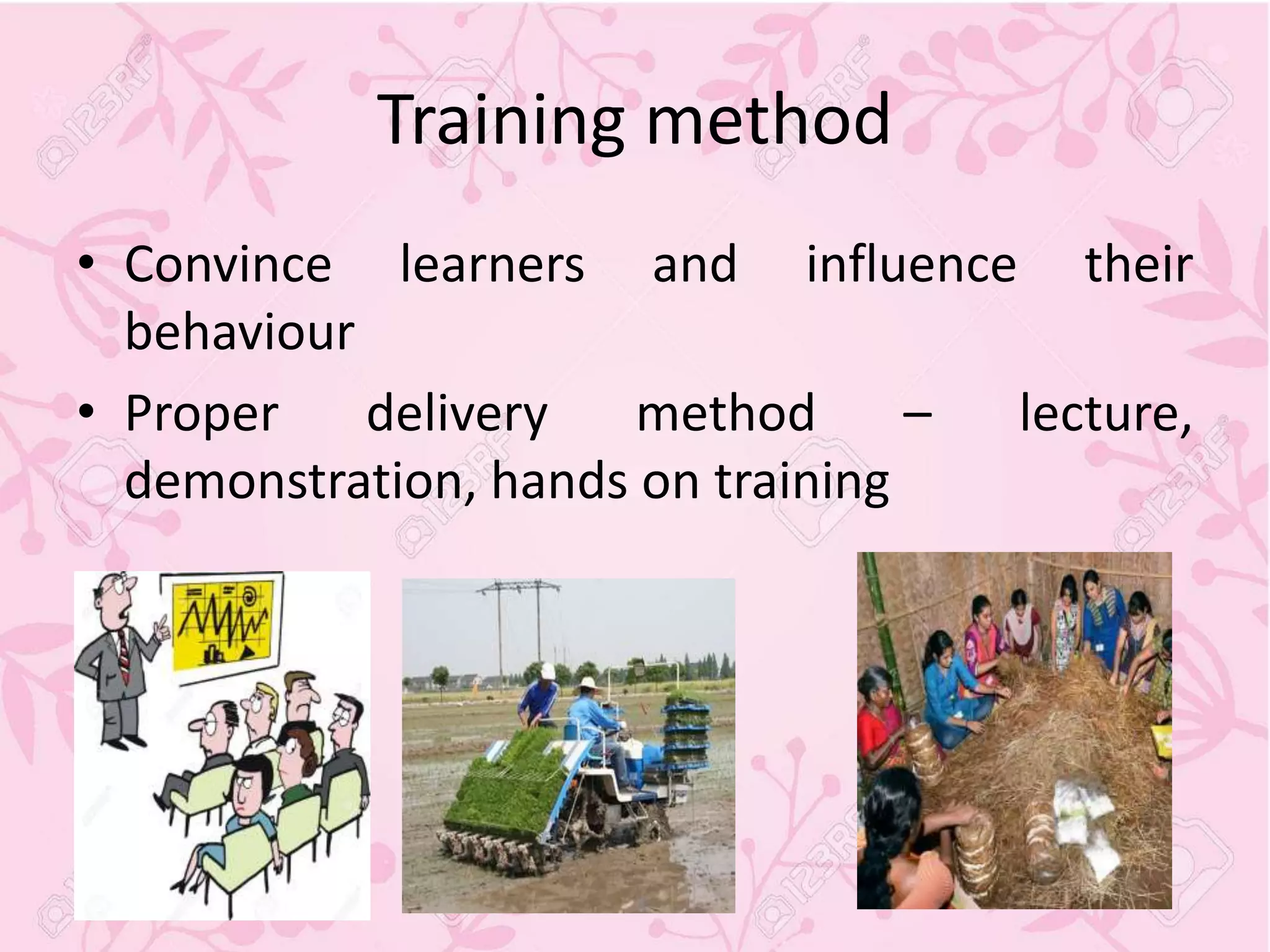 Role of Trainers and Factors affecting Training Effectiveness | PPTX
