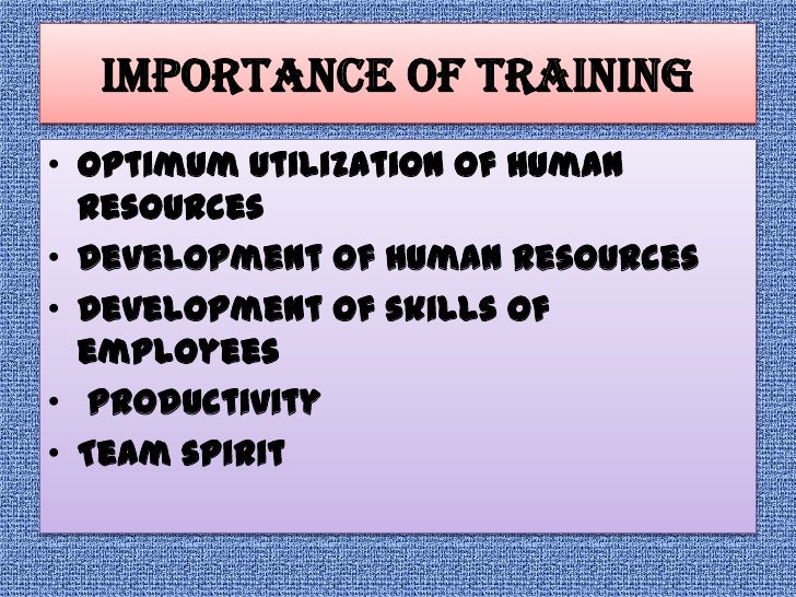 the role and importance of training in an organization Executives and senior leaders play an essential role in times of change an organization looks to its leaders to be visible sponsors of change and to demonstrate why change is necessary. the role and importance of training in an organization Executives and senior leaders play an essential role in times of change an organization looks to its leaders to be visible sponsors of change and to demonstrate why change is necessary.