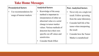 Role of tumour markers in clinical practice | PPTX