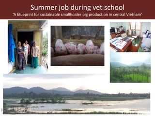 The role of veterinary science in international development