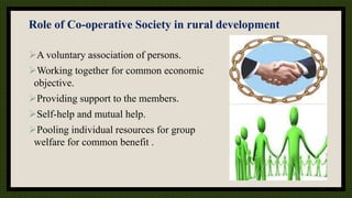 Role of village instituation in rural development | PPTX